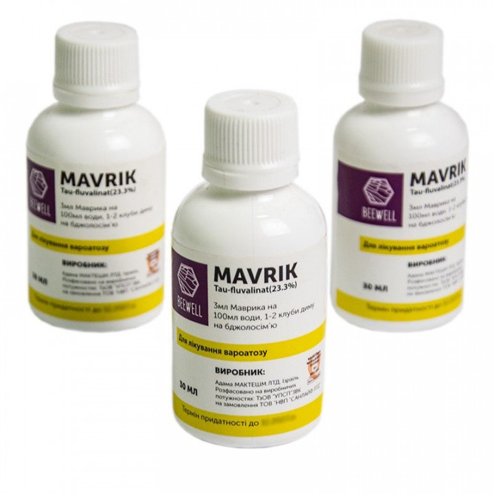 Mavrik, Tau-fluvalinate 23.3%, 30 ml