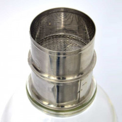 Jar-Mounted Honey Filter
