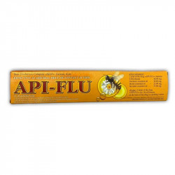 Api-Flu 10 strips (T-fluvalinate 80 mg). Ukraine