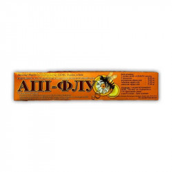 Api-Flu 10 strips (T-fluvalinate 80 mg). Ukraine