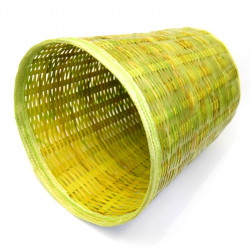 Decorative beehive (bamboo), 24 cm high