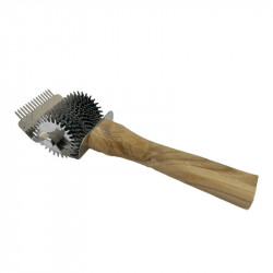 Disc uncapping roller for honeycombs