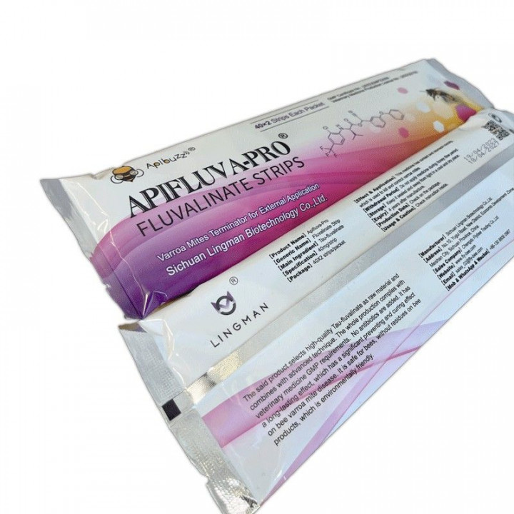 Apifluva-PRO mite treatment strips (80 strips / 40x2)