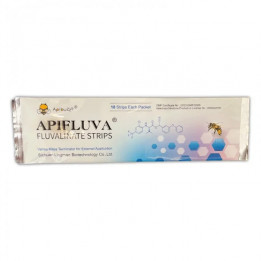 APIFLUVA 10 Mite Strips (20 pcs / 10x2, Fluvalinate), Apifluva 10