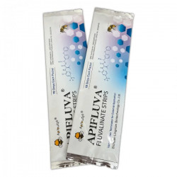 APIFLUVA 10 Mite Strips (20 pcs / 10x2, Fluvalinate), Apifluva 10