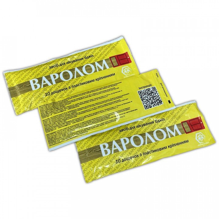 Varolom (10 strips for Varroa treatment)