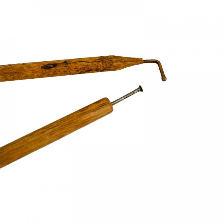 "Zuhen" spatula for applying marking discs and glue, Germany