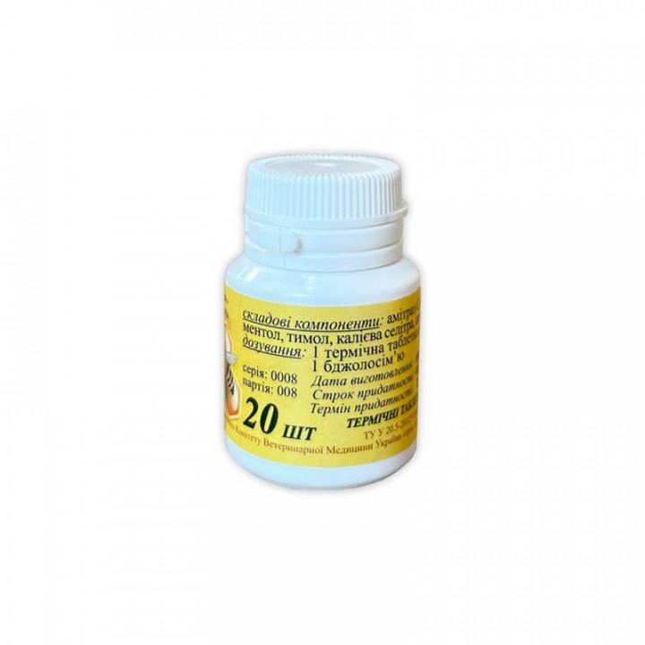 Tablevar 20 Tablets for Varroa Treatment