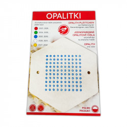 Numbered Opalith Queen Marking Tags