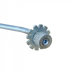 Beeswax Foundation Embedding Roller (Galvanised)