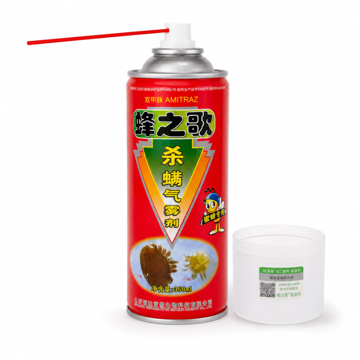 Varroa Mite Spray “Amitraz Bee Song” – 350 ml