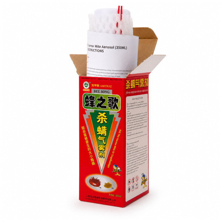 Varroa Mite Spray “Amitraz Bee Song” – 350 ml