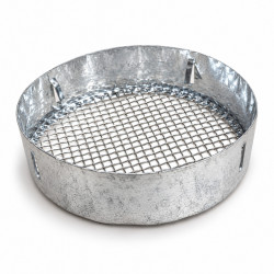 Galvanized metal queen introduction cage (code 414, d=90)