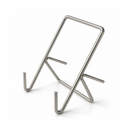 Stainless steel bucket holder for honey draining