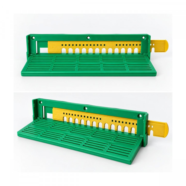 Portal entrance reducer with landing board