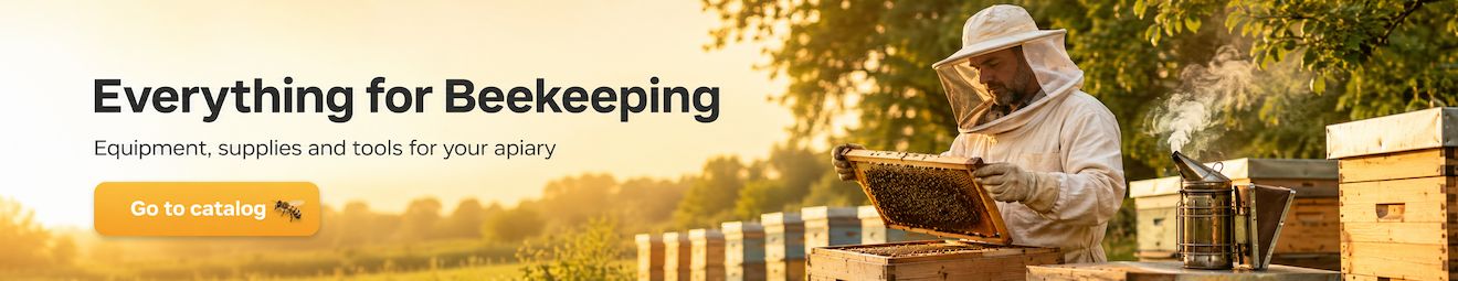 Everything for beekeeping: equipment, supplies and tools for your apiary from UkrBee.ua
